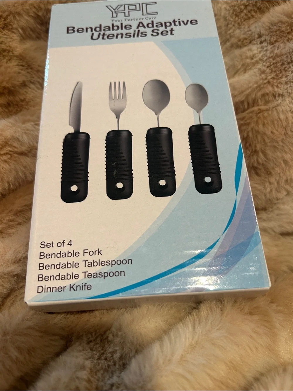 Bendable Adaptive Utensils Set - Black